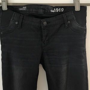 Gap Black Maternity jeans